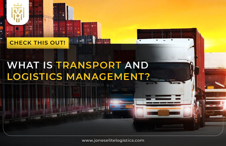 What is transport and logistics management | JEL