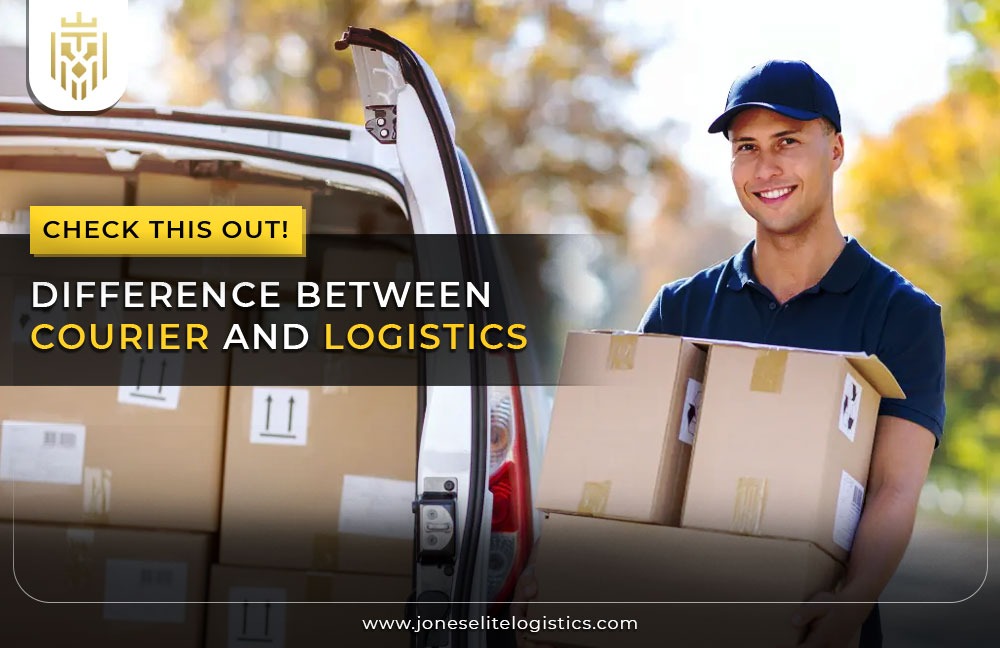 Difference between Courier and Logistics