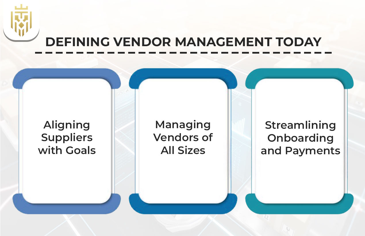 Defining Vendor Management Today